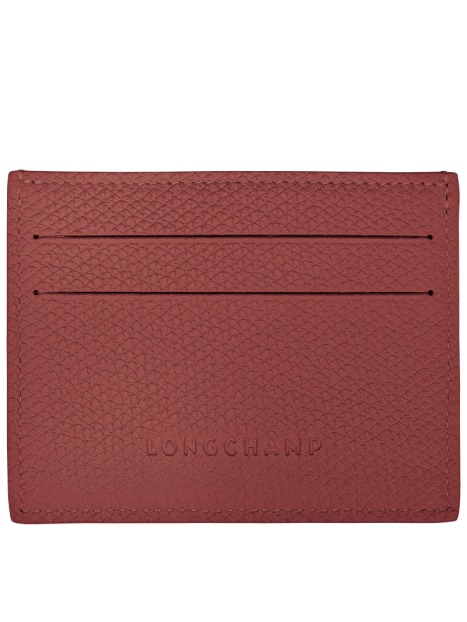 Longchamp 3218HFP - CUIR DE VACHETTE - CHA porte cartes roseau Porte-cartes