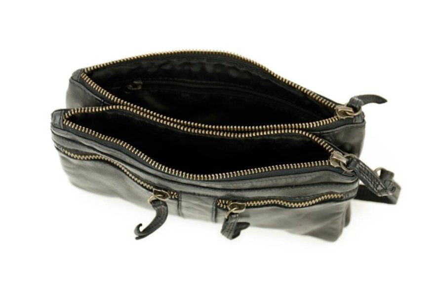 Bear Design CL44363 - CUIR DE VACHETTE - NOI mini sac linda bear Sac business