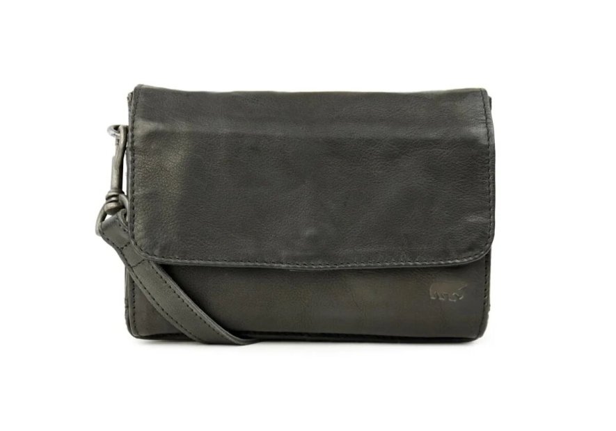 Bear Design CP2629 - CUIR DE VACHETTE - NOIR mini sac rabat joelle bear Sac business