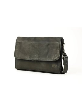 Bear Design CP2629 - CUIR DE VACHETTE - NOIR mini sac rabat joelle bear Sac business