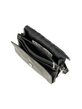 Bear Design CP2629 - CUIR DE VACHETTE - NOIR mini sac rabat joelle bear Sac business