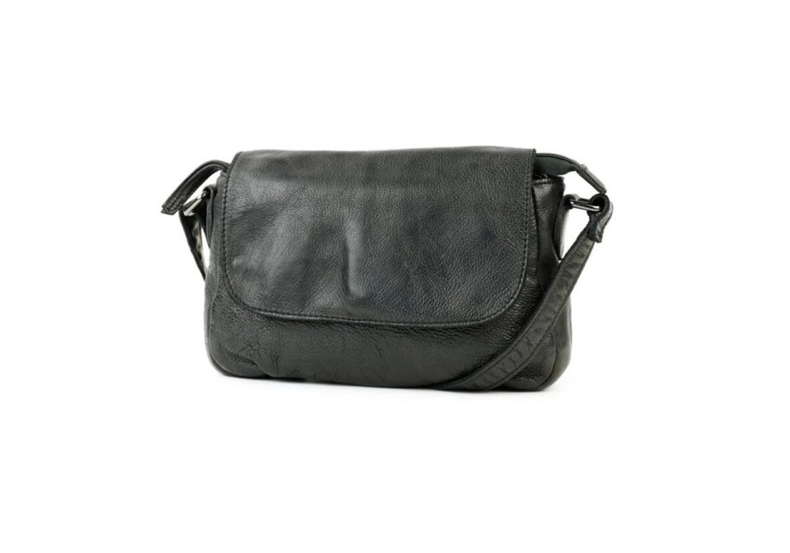 Bear Design MJ1900 - CUIR DE VACHETTE - NOIR sac à rabat lauren bear Sac business