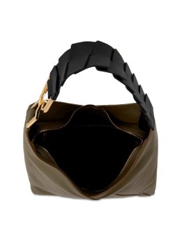 Lancel A12510 - CUIR DE VACHETTE - KAKI sac hobo besace pagode lancel Sac business