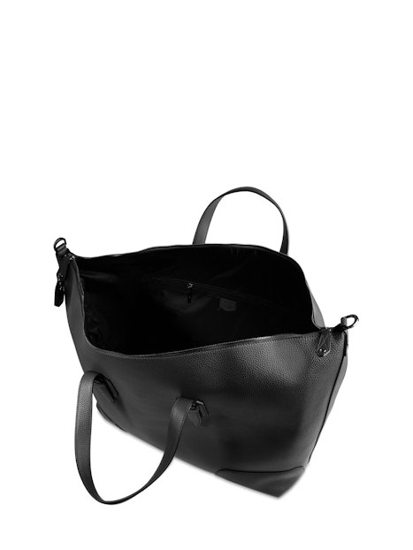 Lancel A13430 - CUIR DE VACHETTE - NOIR sac de voyage charlie de lancel Sacs de voyage