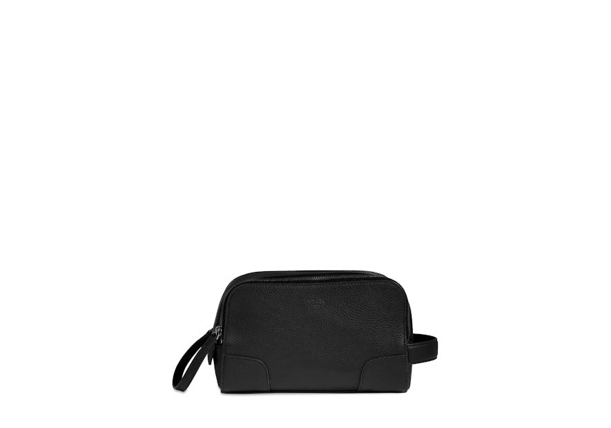 Lancel A13431 - CUIR DE VACHETTE - NOIR trousse de toilette charlie de lancel Trousses de toilette