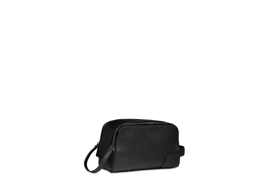 Lancel A13431 - CUIR DE VACHETTE - NOIR trousse de toilette charlie de lancel Trousses de toilette
