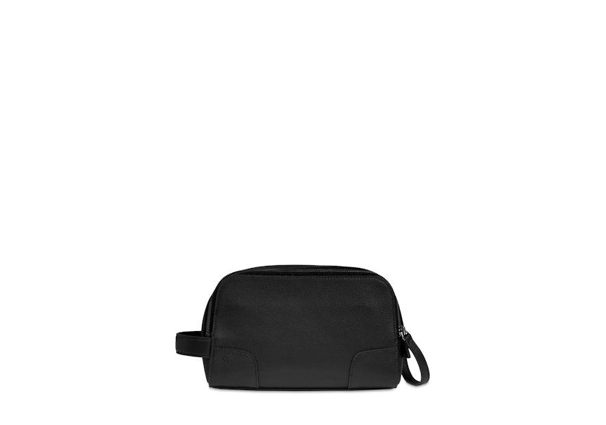 Lancel A13431 - CUIR DE VACHETTE - NOIR trousse de toilette charlie de lancel Trousses de toilette