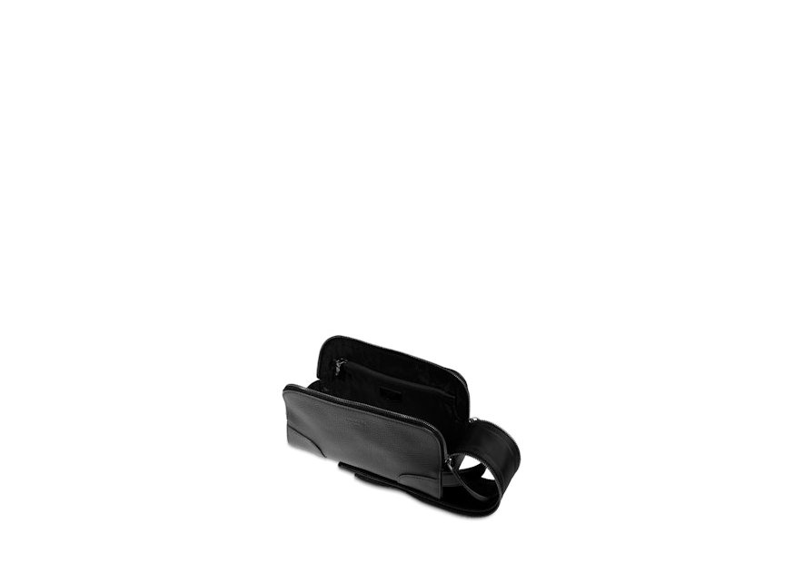 Lancel A13431 - CUIR DE VACHETTE - NOIR trousse de toilette charlie de lancel Trousses de toilette