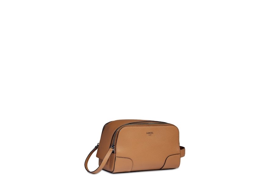 Lancel A13431 - CUIR DE VACHETTE - CAME trousse de toilette charlie de lancel Trousses de toilette