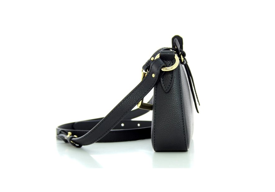 Lancel A13524 - CUIR DE VACHETTE - NOIR faubourg de lancel sac bandoulière zippé Sac business
