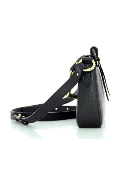 Lancel A13524 - CUIR DE VACHETTE - NOIR faubourg de lancel sac bandoulière zippé Sac business