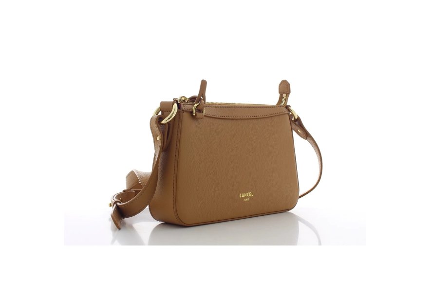 Lancel A13524 - CUIR DE VACHETTE - CAME faubourg de lancel sac bandoulière zippé Sac business