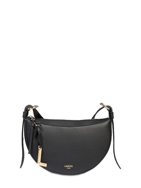 Lancel A13525 - CUIR DE VACHETTE - NOIR faubourg de lancel sac demi-lune Sac business