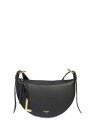 Lancel A13525 - CUIR DE VACHETTE - NOIR faubourg de lancel sac demi-lune sacs-a-mains