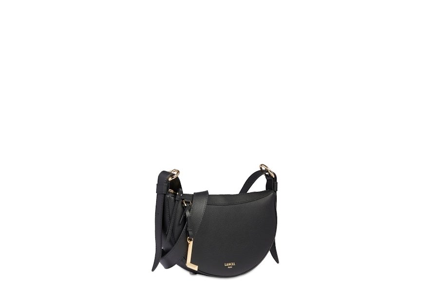Lancel A13525 - CUIR DE VACHETTE - NOIR faubourg de lancel sac demi-lune Sac business