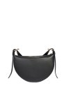 Lancel A13525 - CUIR DE VACHETTE - NOIR faubourg de lancel sac demi-lune sacs-a-mains