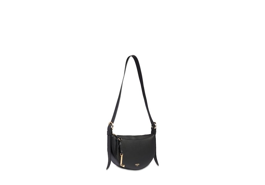Lancel A13525 - CUIR DE VACHETTE - NOIR faubourg de lancel sac demi-lune Sac business