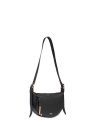 Lancel A13525 - CUIR DE VACHETTE - NOIR faubourg de lancel sac demi-lune sacs-a-mains