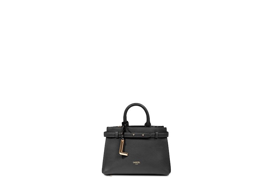 Lancel A13527 - CUIR DE VACHETTE - NOIR faubourg de lancel porté main s Sac business