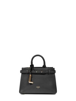 Lancel A13527 - CUIR DE VACHETTE - NOIR faubourg de lancel porté main s Sac business