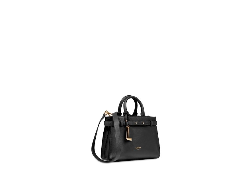 Lancel A13527 - CUIR DE VACHETTE - NOIR faubourg de lancel porté main s Sac business