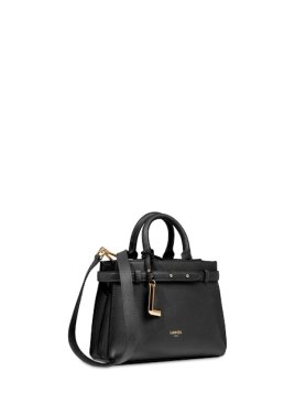 Lancel A13527 - CUIR DE VACHETTE - NOIR faubourg de lancel porté main s Sac business