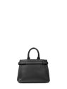 Lancel A13527 - CUIR DE VACHETTE - NOIR faubourg de lancel porté main s sacs-a-mains