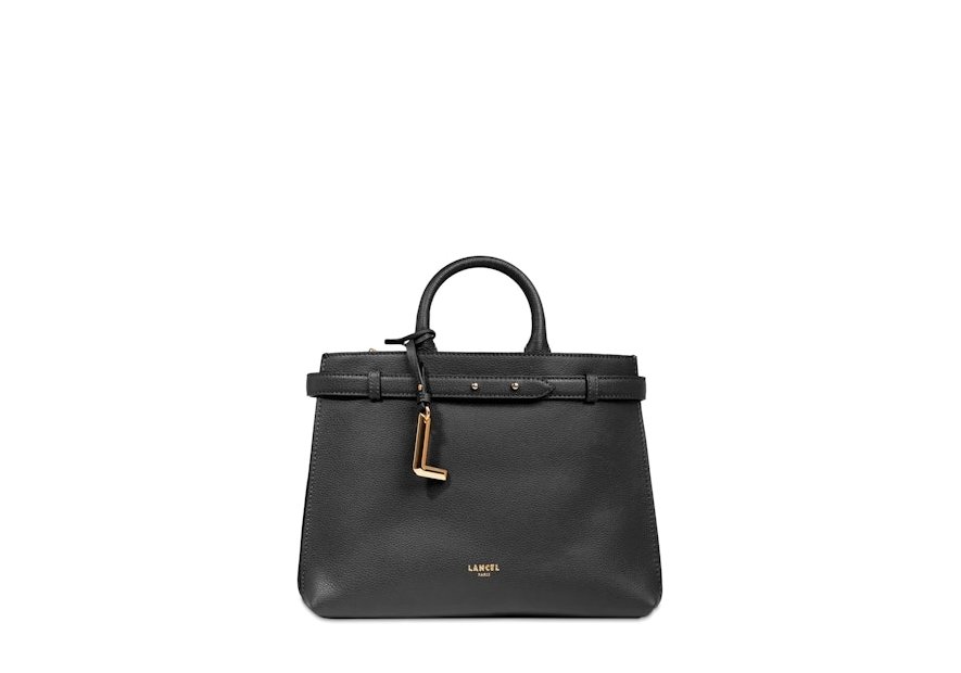 Lancel A13528 - CUIR DE VACHETTE - NOIR faubourg de lancel porté main m Sac porté main