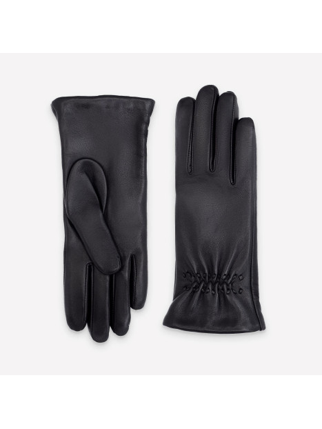 Glove Story 61051TR - AGNEAU - NOIR - 100 gants cuir agneau femme Gants