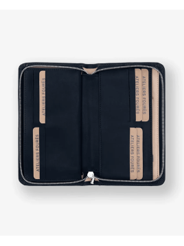 Les Ateliers Foures H68 grand porte monnaie zippé perséphone Porte-monnaie Femme