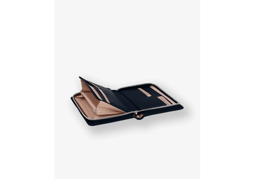 Les Ateliers Foures H68 - CUIR DE VACHETTE - COSMOS  grand porte monnaie zippé perséphone Porte-monnaie