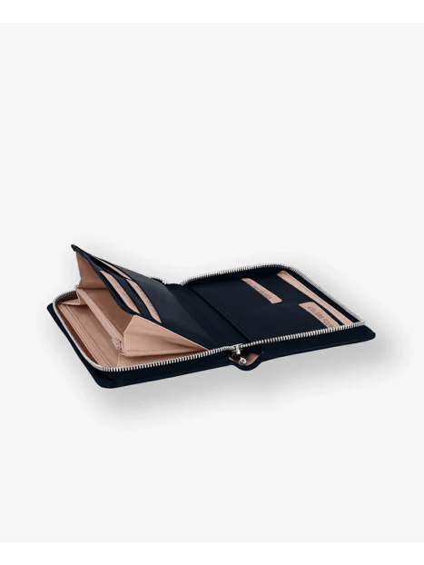 Les Ateliers Foures H68 - CUIR DE VACHETTE - COSMOS  grand porte monnaie zippé perséphone Porte-monnaie