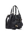 Lancel A13203 - CUIR DE VACHETTE - NOIR sac seau m premier flirt scellier sac-business