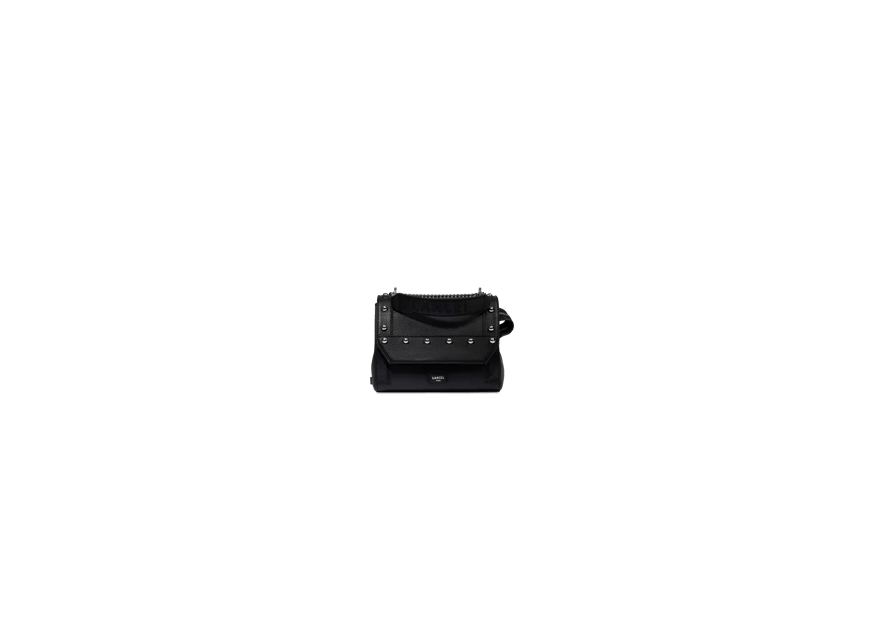 Lancel A13380 - CUIR DE VACHETTE - NOIR porté travers ninon de lancel Sac porté travers