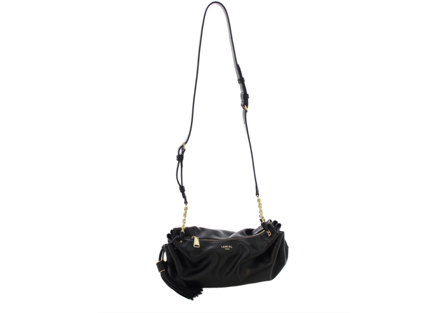 Lancel A13355 - CUIR DE VACHETTE - NOIR maballe besace Sac business