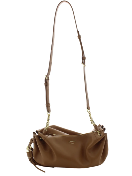 Lancel A13355 - CUIR DE VACHETTE - CAME maballe besace sacs-a-mains
