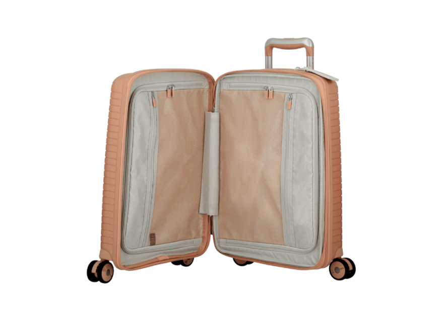 JUMP EV20 - POLYPROPYLENE - ROSE PALE valise cabine jump evea valise cabine