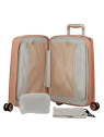 JUMP EV20 - POLYPROPYLENE - ROSE PALE valise cabine jump evea valise-cabine