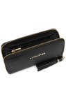 Lancaster 172-12 - CUIR DE VACHETTE - NOIR portefeuille femme complet mademoiselle ana pmpb-femme