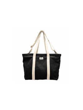 hindbag CESAR - COTON - NOIR sac shopping a4 cesar hindbag Sac business