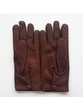 Poujade 122PBDA gants homme pécari doublé alcantara paul gants homme