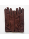 Poujade 122PBDA - PECARI - VISON gants homme pécari doublé alcantara paul gants