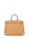 Lancel A13528 - CUIR DE VACHETTE - CAME sac porté main taille m faubourg de lancel sacs-a-mains