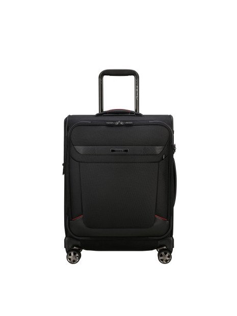 Samsonite 148136 - NYLON/CUIR - NOIR - 104 valise cabine pro-dlx 6 sac-de-voyage-a-roulettes