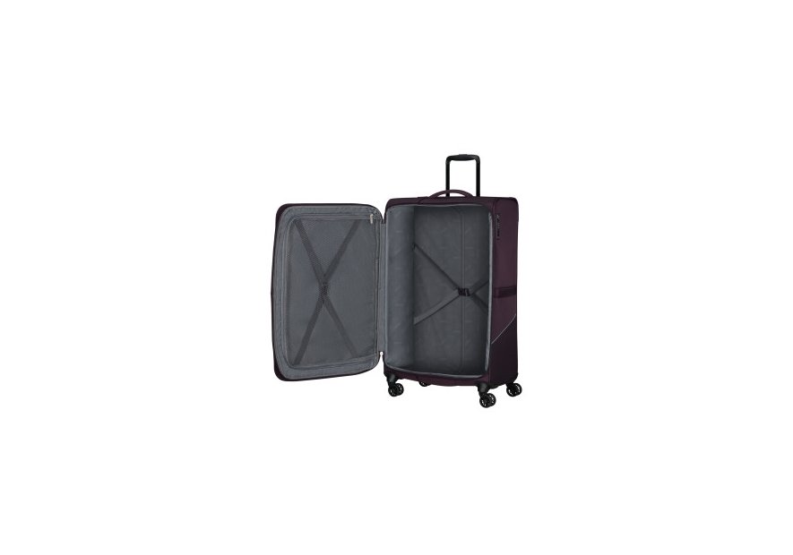 américan tourister 149500 - POLYESTER - PRUNE - 620 valise grande taille summerride Valises