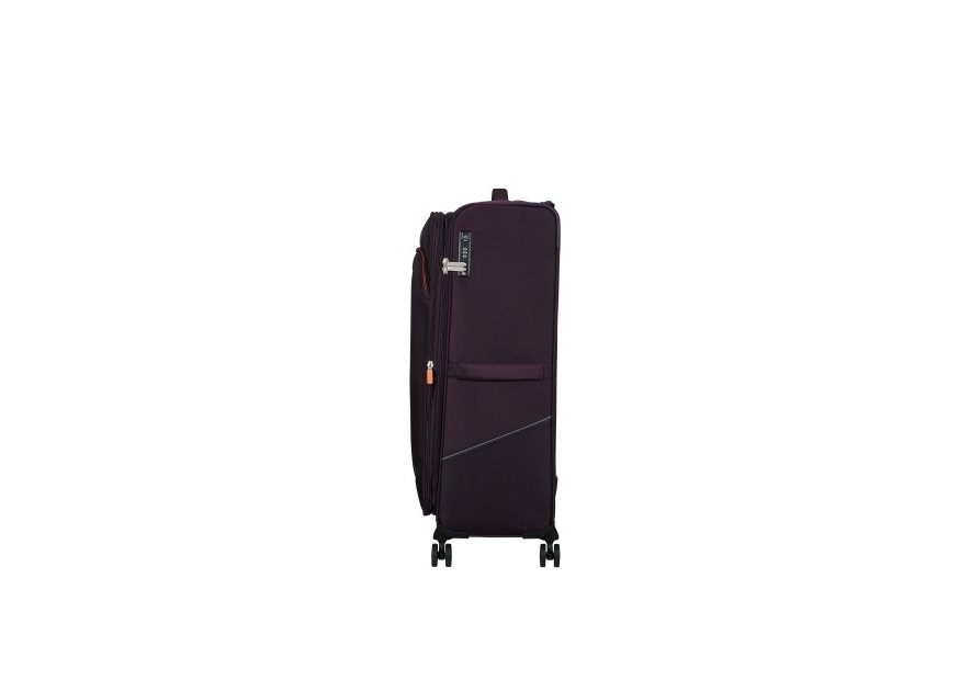 américan tourister 149500 - POLYESTER - PRUNE - 620 valise grande taille summerride Valises