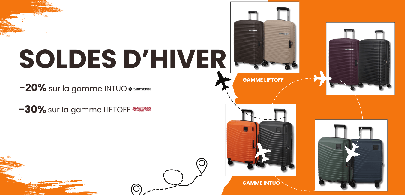   Soldes Samsonite et American Tourister