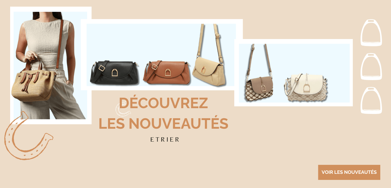  Nouveautés sac Etrier