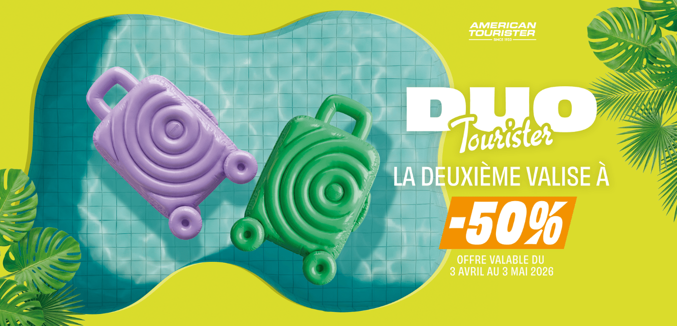 valise américan tourister -50%