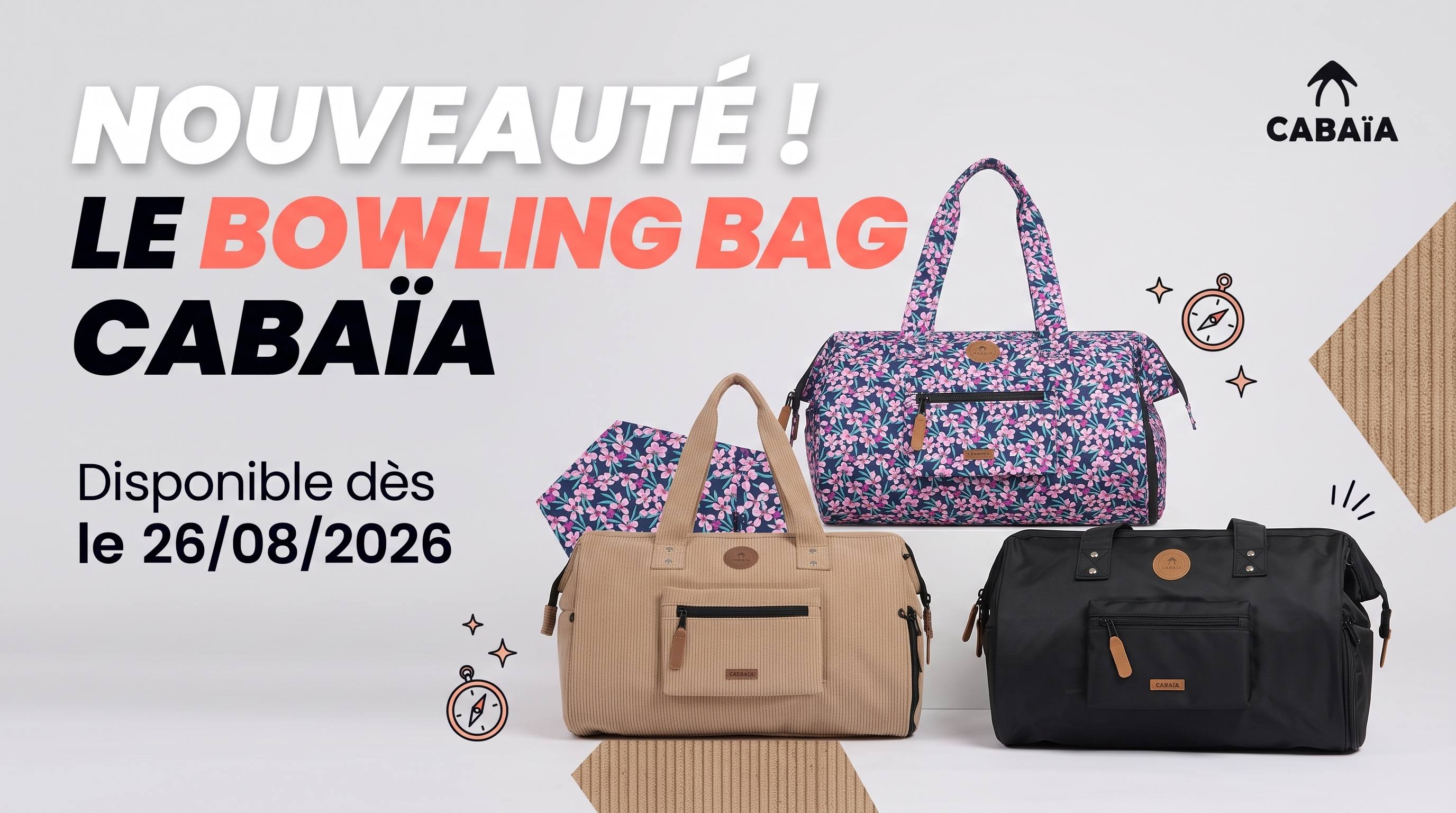 nouveauté cabaïa bowlingbag